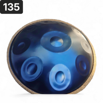 Handpan 10 notes, ré mineur, 432hz, référence 135