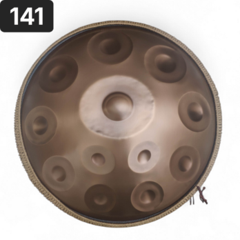 Handpan 14 notes, ré mineur, 440hz, référence 141