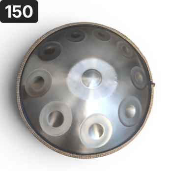 Handpan 10 notes, ré mineur, 440hz, référence 150