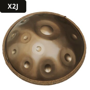 Handpan 12 notes, ré mineur kurd, 440hz, référence X2J