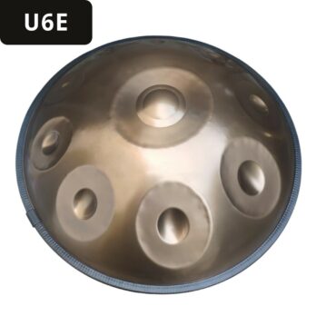 Handpan 10 notes, ember steel, ré mineur kurd, 440hz, référence U6E