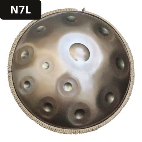 Handpan 16 notes, ré mineur kurd, 432hz, référence N7L